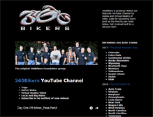 Tablet Screenshot of 360bikers.com